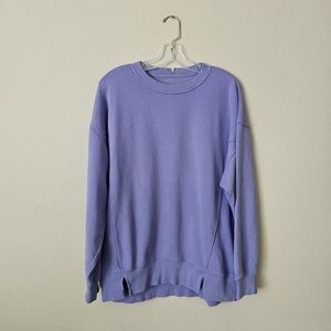 aerie Lilac Crewneck Sweatshirt